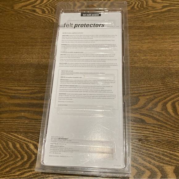 ❤️‍🔥 (5/$20) NWT 5in Felt Protectors - 4 Pieces - Picture 3 of 3